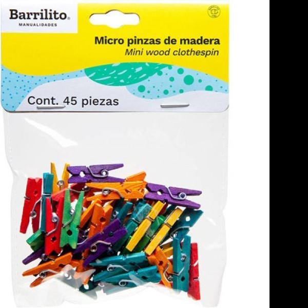 MICROPINZAS MAD. COL. BARRILITO BOL.C45 W060C E.2472